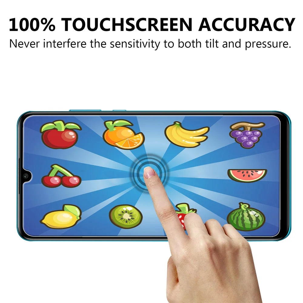 2.5D 9H Arc Edge Fingerprint Proof Full Screen Tempered Glass Protector for Huawei P30 Lite / nova 4e - 5