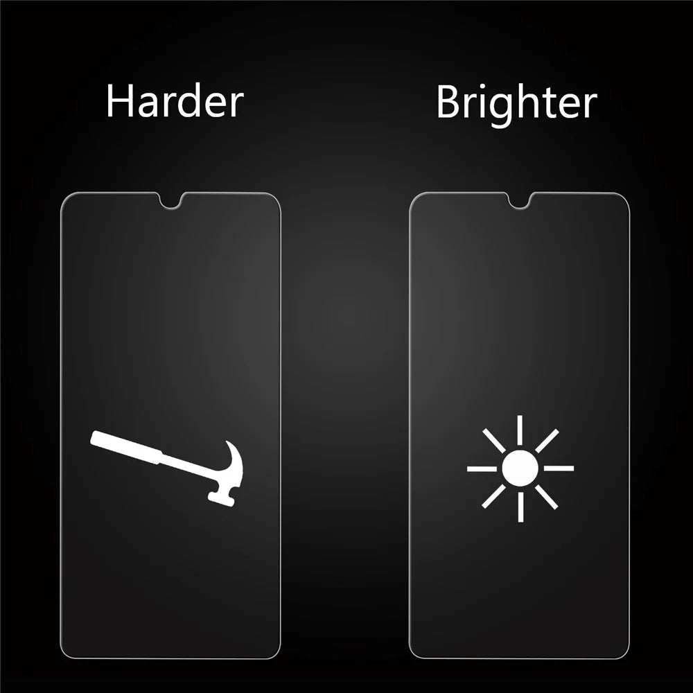 2.5D 9H Arc Edge Fingerprint Proof Full Screen Tempered Glass Protector for Huawei P30 Lite / nova 4e - 6