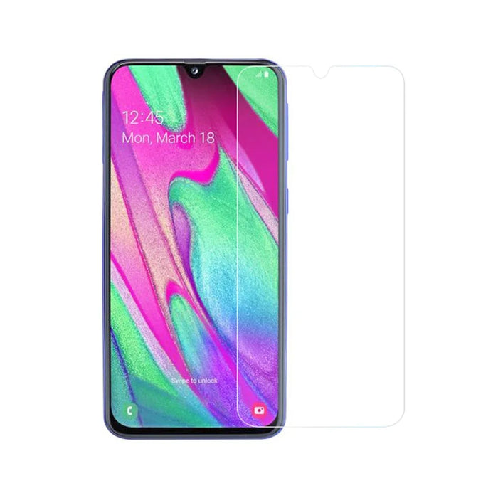 For Samsung Galaxy A40 Arc Edge 0.25mm Anti-Fingerprint Tempered Glass Screen Protector - 1
