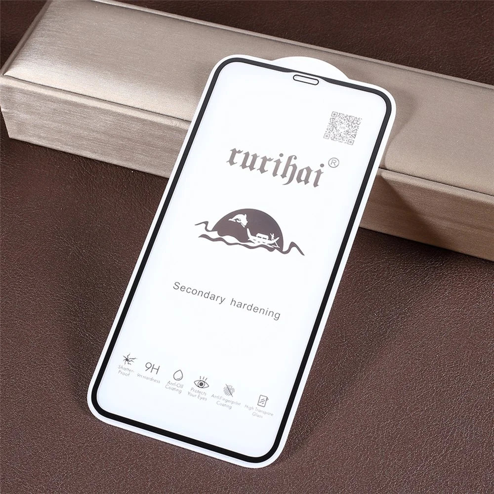 RURIHAI 0.26mm Full Covering Matte Tempered Glass Screen Film Cover for iPhone 11 6.1 inch (2019) / XR 6.1 inch - 5