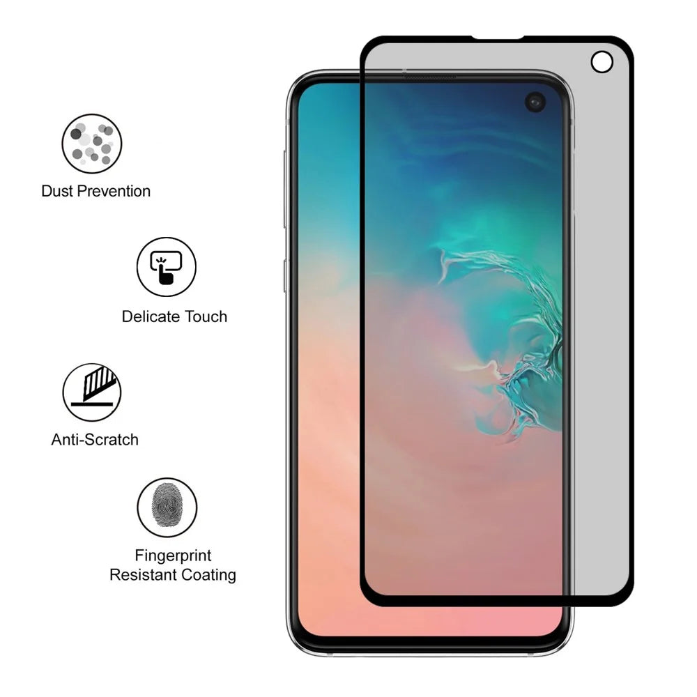 HAT PRINCE 0.26mm 9H 2.5D Privacy Protection Full Screen Tempered Glass Guard Film for Samsung Galaxy S10e - 2