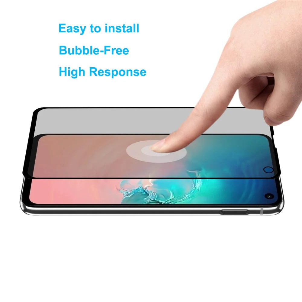 HAT PRINCE 0.26mm 9H 2.5D Privacy Protection Full Screen Tempered Glass Guard Film for Samsung Galaxy S10e - 5
