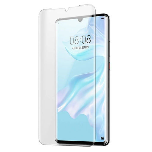 MOCOLO for Huawei P30 Pro 3D Curved [UV Light Irradiation] Film Full Cover Full Glue Ultra Clear Tempered Glass Screen Protector - 1