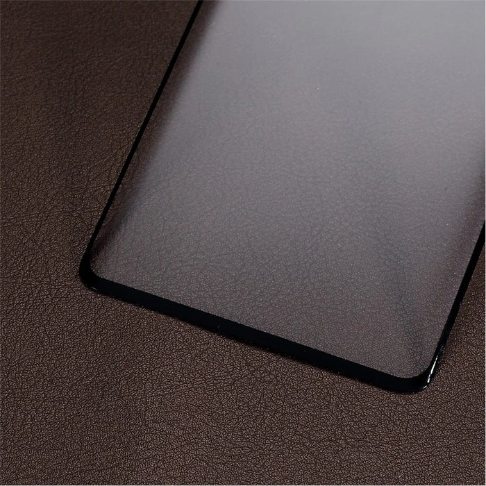 Silk Print Full Glue Tempered Glass Screen Protector Film, Support Fingerprint Unlock for Huawei P30 Pro - Black - 3