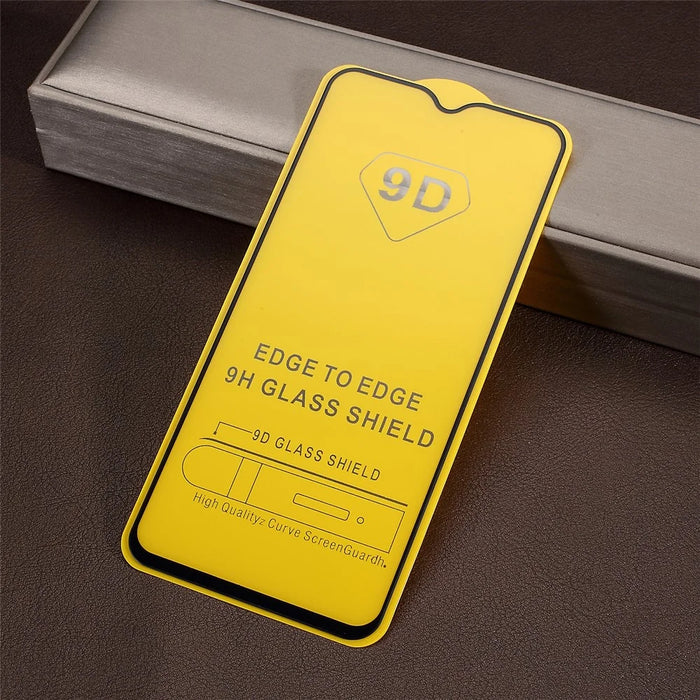 9D Full Screen Covering Silk Printing Tempered Glass Protector for Samsung Galaxy M30/A50/A50s/A30s/A20/A30/A40s - 5