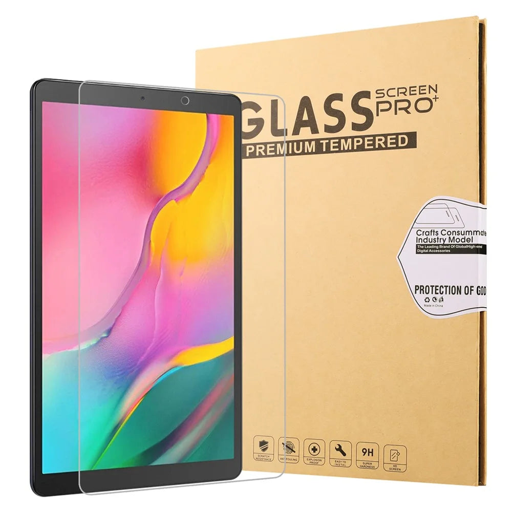 0.25mm Arc Edge 9H Full Screen Covering Tempered Glass Shield for Samsung Galaxy Tab A 10.1 (2019) SM-T515 - 1
