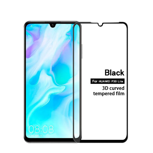 MOFI 3D Curved Full Size Tempered Glass Screen Protector Film for Huawei P30 Lite / nova 4e / P30 Lite New Edition - 1