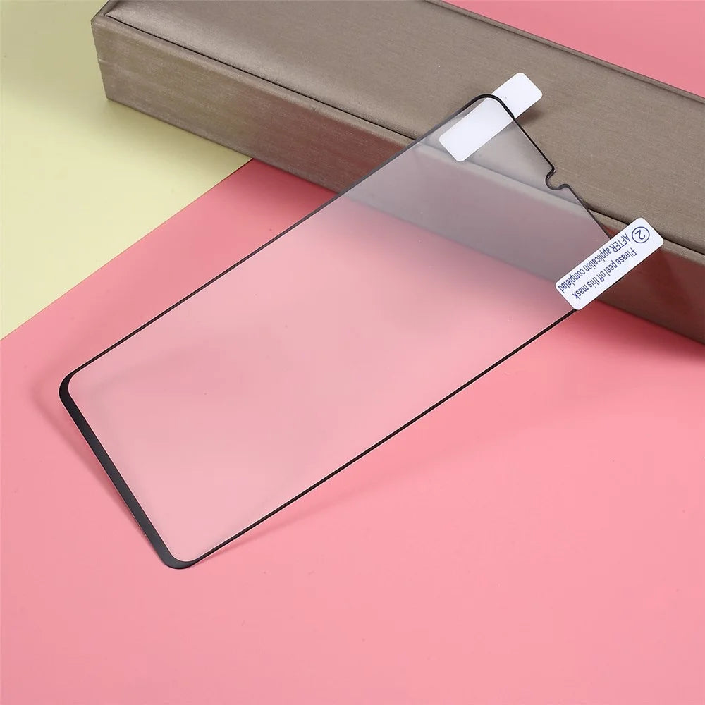 RURIHAI 0.1mm Silk Printing Soft PET Film Curved Full Screen Protector for Huawei P30 - 4
