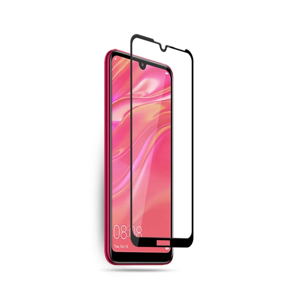 MOCOLO Ultra Clear Tempered Glass Full Screen Cover Film [Full Glue] for Huawei Y7 (2019) - 4