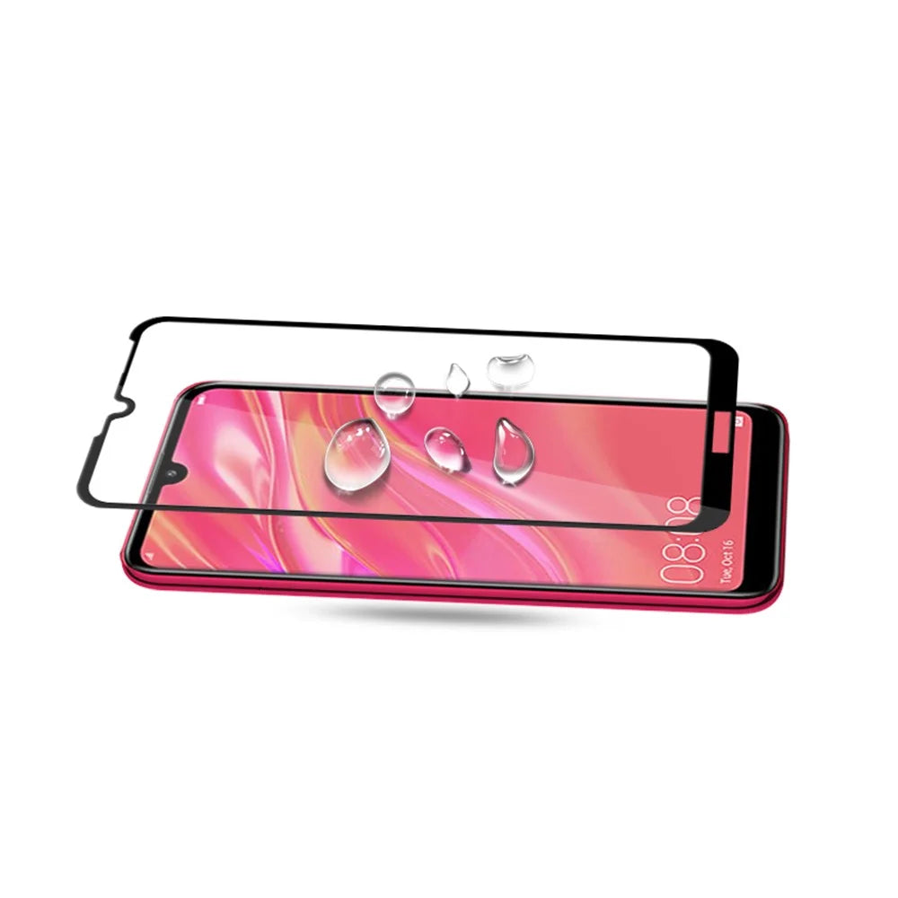 MOCOLO Ultra Clear Tempered Glass Full Screen Cover Film [Full Glue] for Huawei Y7 (2019) - 5
