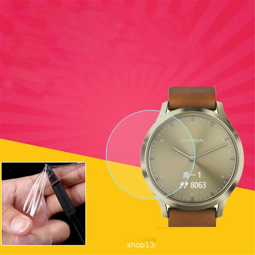 D36MM Explosion-proof Soft TPU Screen Protector Cover for Garmin Vivomove 3 / Vivomove HR - 1