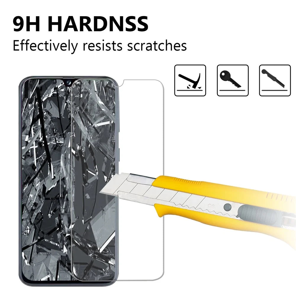 0.25mm Arc Edge 9H Tempered Glass Shield Anti-explosion for Samsung Galaxy A70 - 3