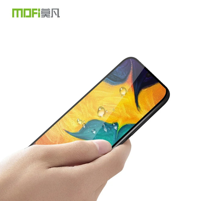 MOFI 2.5D Tempered Glass Full Screen Covering Protector Film for Samsung Galaxy A40 - 4