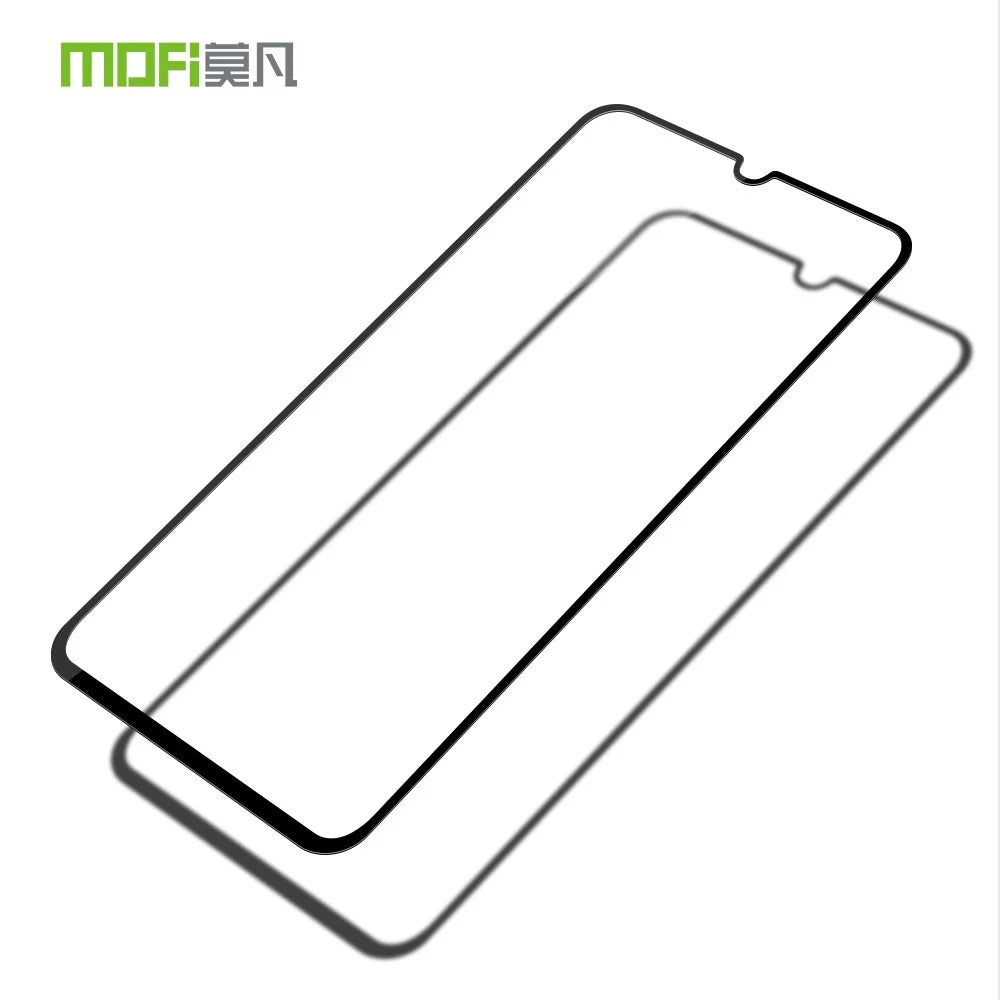 MOFI 9H Anti-blue ray 2.5D Arc Edge Full Covering Tempered Glass Screen Protective Film for Samsung Galaxy A70 - 3