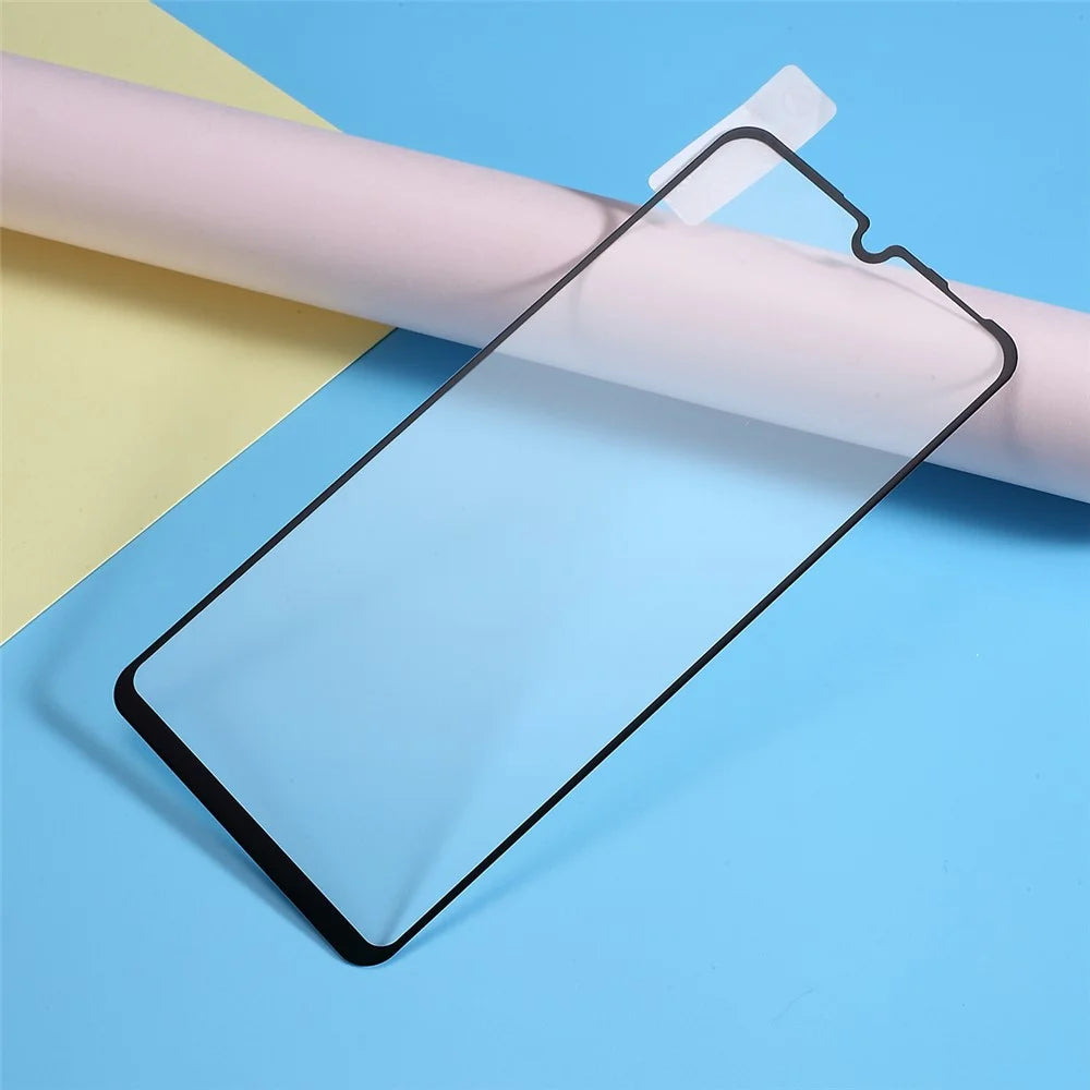 Silk Printing Tempered Glass Full Screen [Full Glue] Phone Protector Film for Huawei P30 Lite / nova 4e / P30 Lite New Edition - 4