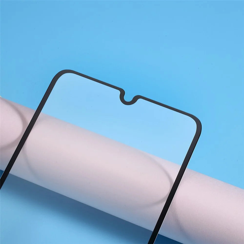 [Silk Printing] 9D Tempered Glass Full Glue Full Screen Protector Film for Samsung Galaxy A70 - 2