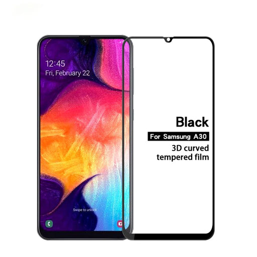 MOFI 3D Curved Tempered Glass Full Screen Covering Shield for Samsung Galaxy M30 / A20 / A50 / A30 - 1