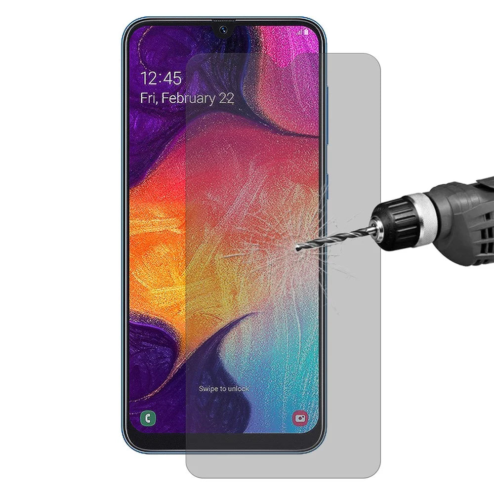 HAT PRINCE for Samsung Galaxy A50/A50s/A30s / A30 0.26mm 9H 2.5D Privacy Protection Tempered Glass Protector - 1