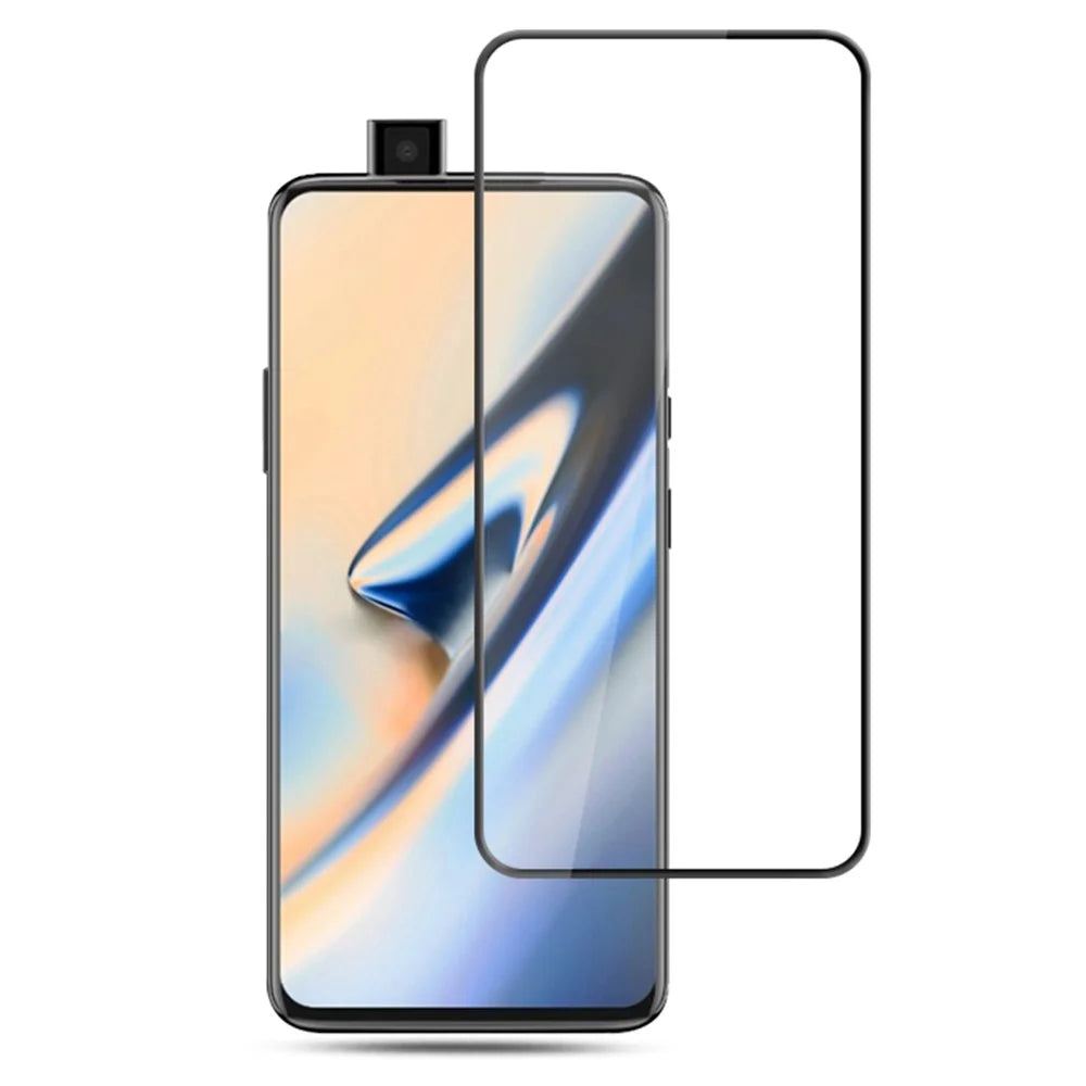 MOCOLO 3D Curved Anti-Explosion Screen Protector for OnePlus 7 Pro, Full Size HD Tempered Glass Film - 1