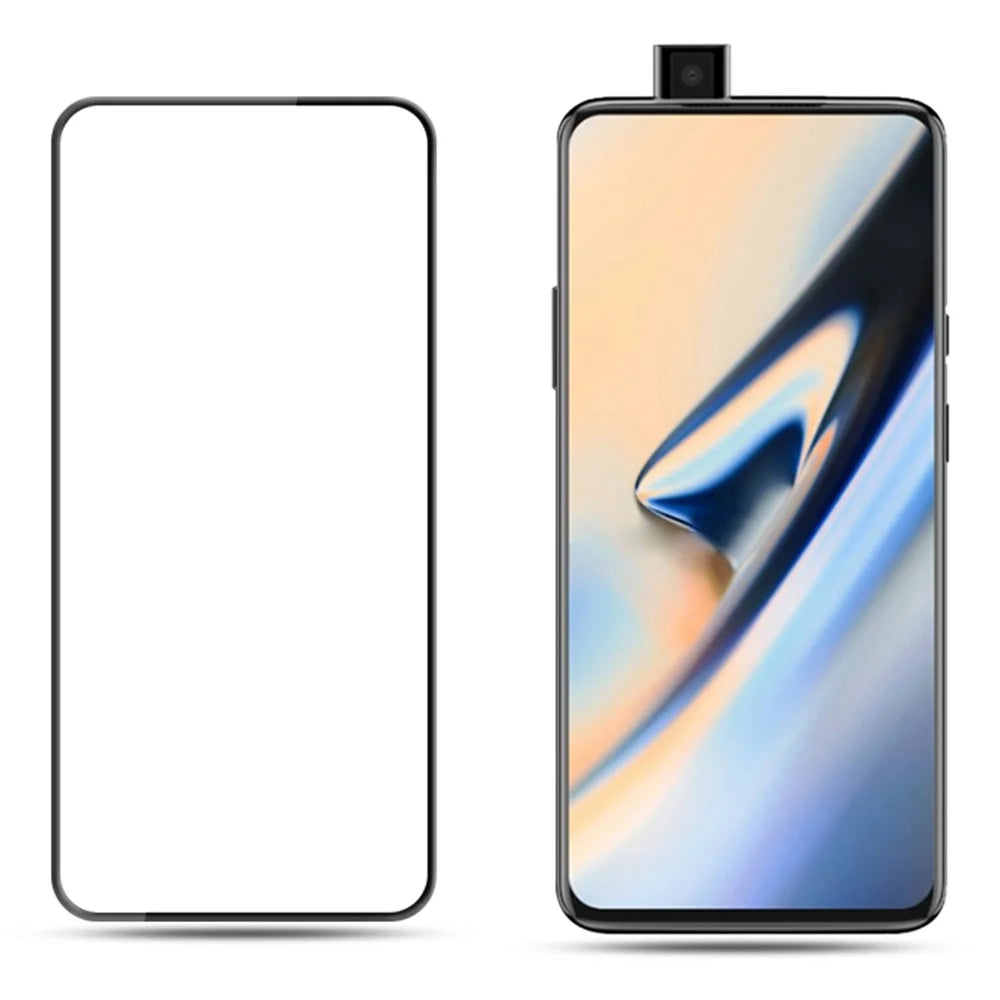 MOCOLO 3D Curved Anti-Explosion Screen Protector for OnePlus 7 Pro, Full Size HD Tempered Glass Film - 2