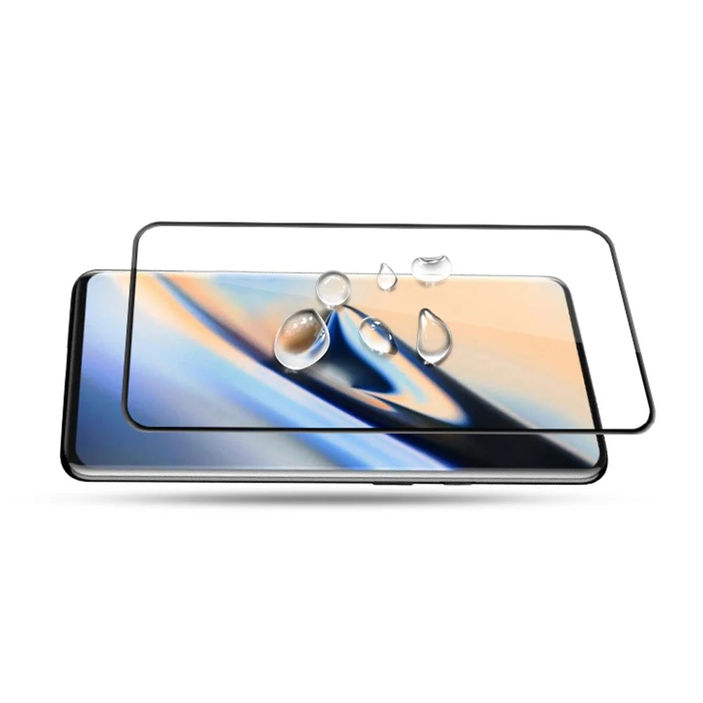 MOCOLO 3D Curved Anti-Explosion Screen Protector for OnePlus 7 Pro, Full Size HD Tempered Glass Film - 4