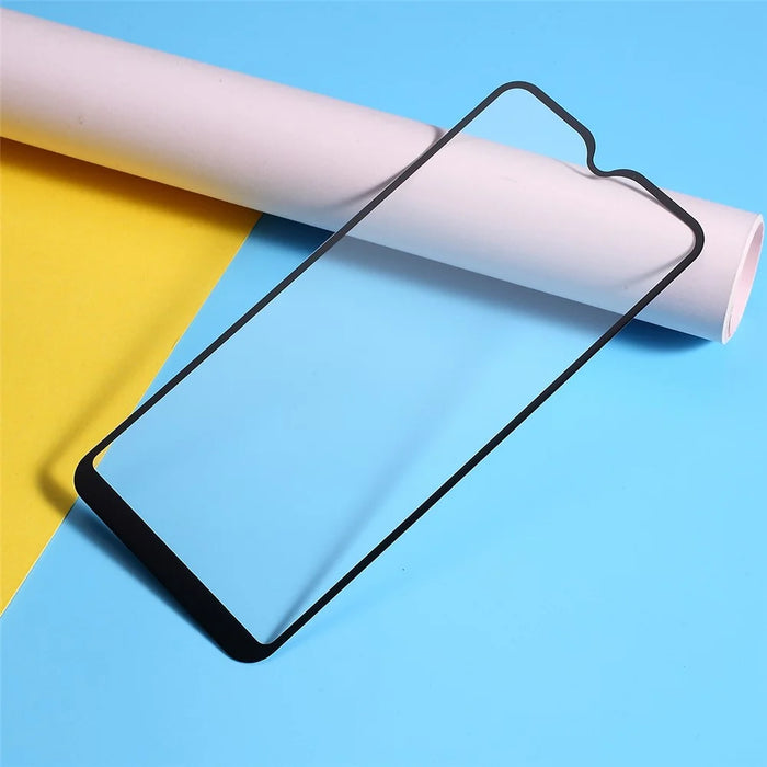 Anti-explosion Full Screen Covering Silk Printing Tempered Glass Protector for Samsung Galaxy A20e - 4