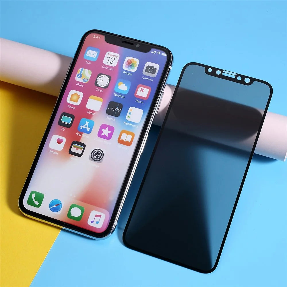 RURIHAI Matte Anti-peep Full Size Tempered Glass Screen Protector for iPhone 11 Pro Max 6.5 inch (2019) / XS Max 6.5 inch - 1
