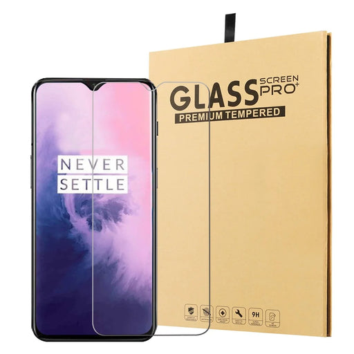 0.25mm Arc Edge 9H Tempered Glass Protector Anti-explosion for OnePlus 7 - 1