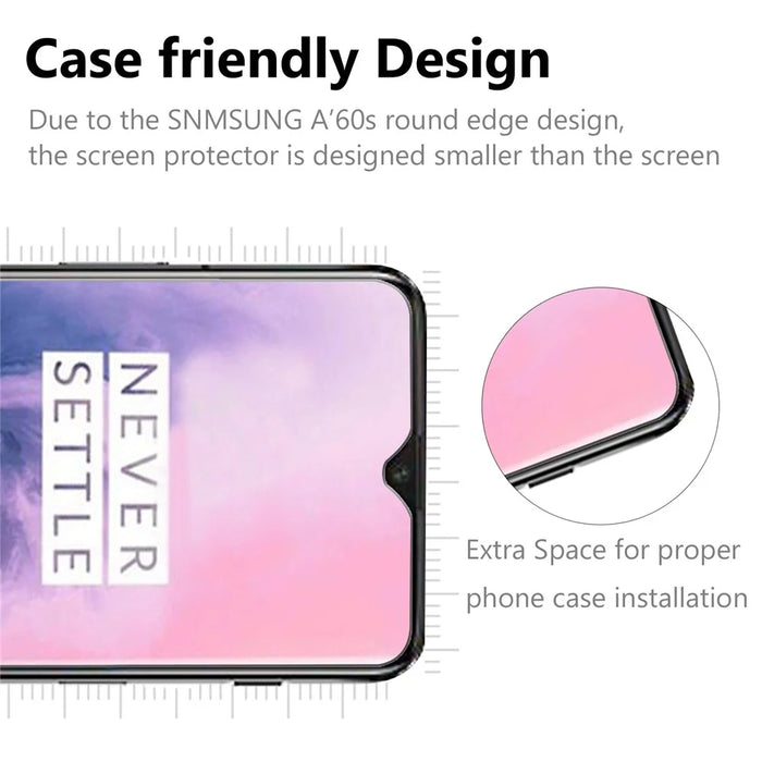 0.25mm Arc Edge 9H Tempered Glass Protector Anti-explosion for OnePlus 7 - 3
