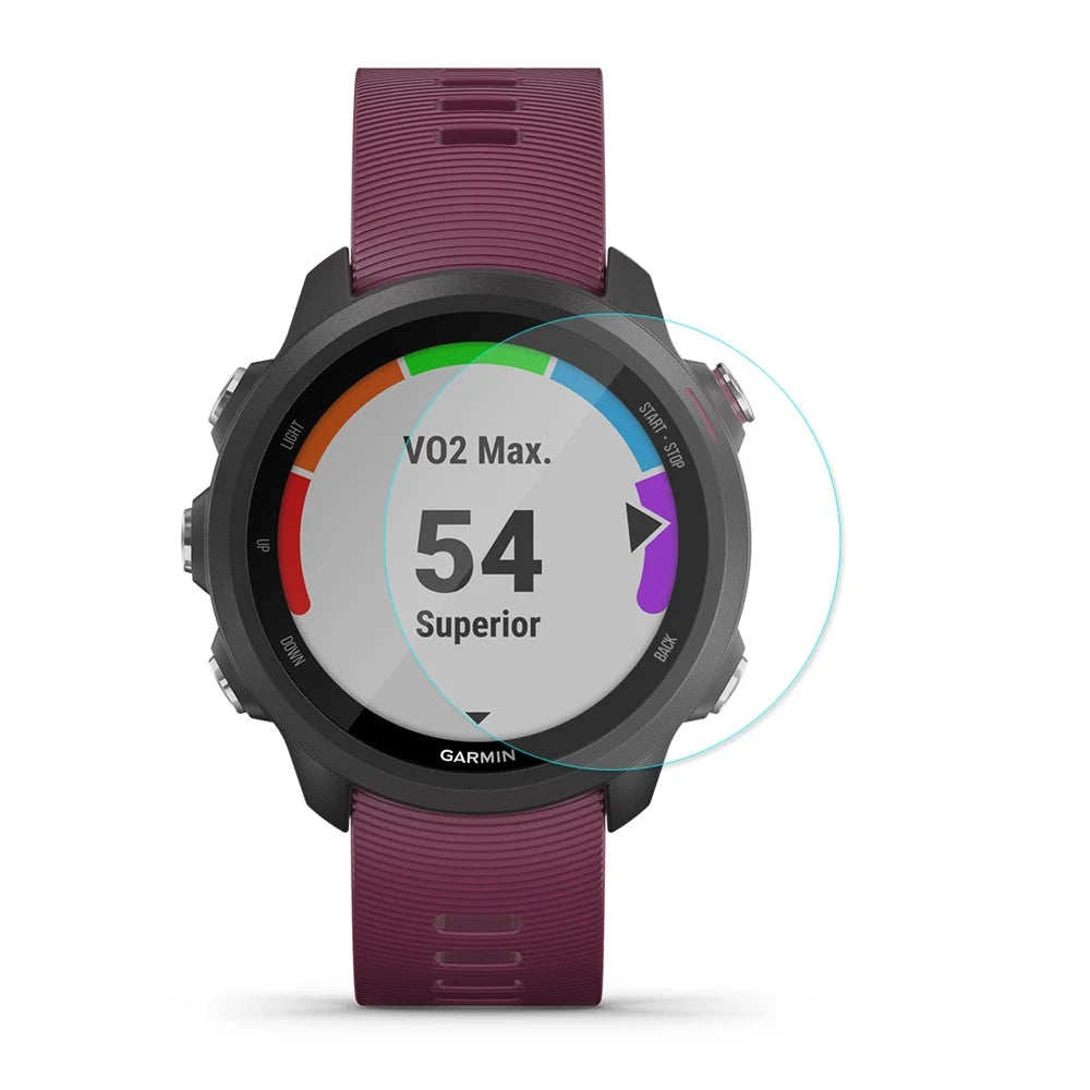 HAT PRINCE 0.2mm 9H 2.15D Curved Tempered Glass Screen Protector Film for Garmin Forerunner 245M - 2