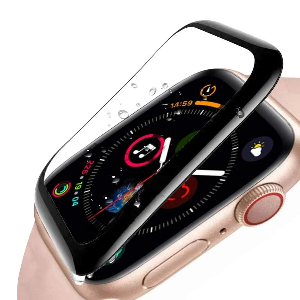 3D Full Glue Full Screen Cover Film for Apple Watch Series 4 44mm - 1
