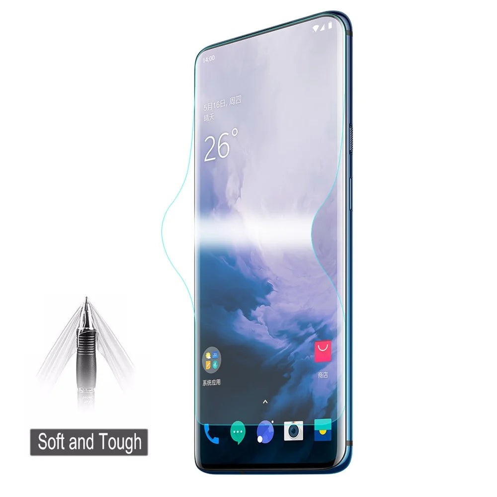 HAT PRINCE Hydrogel Film Soft 3D Full Coverage Screen Protector for OnePlus 7 Pro / 7T Pro - 1