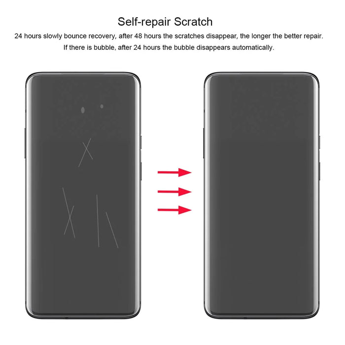 HAT PRINCE Hydrogel Film Soft 3D Full Coverage Screen Protector for OnePlus 7 Pro / 7T Pro - 4