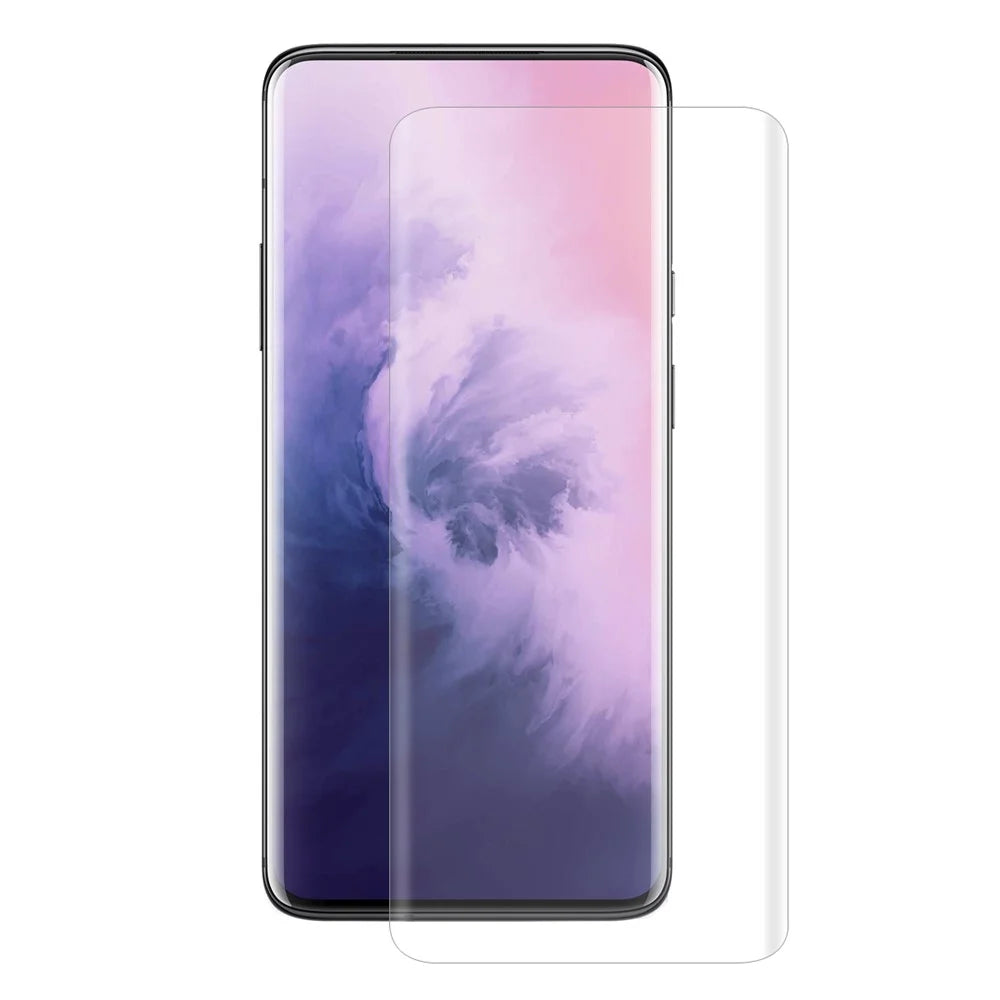 HAT PRINCE 3D Full Size PET Hot Bending HD Clear Screen Shield for OnePlus 7 Pro / 7T Pro - 1
