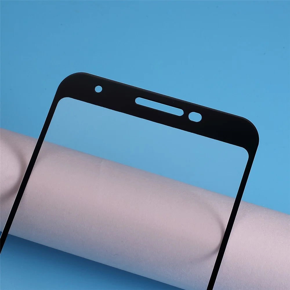 Silk Printing Full Size Tempered Glass Screen Protector (Full Glue) for Google Pixel 3a - 2