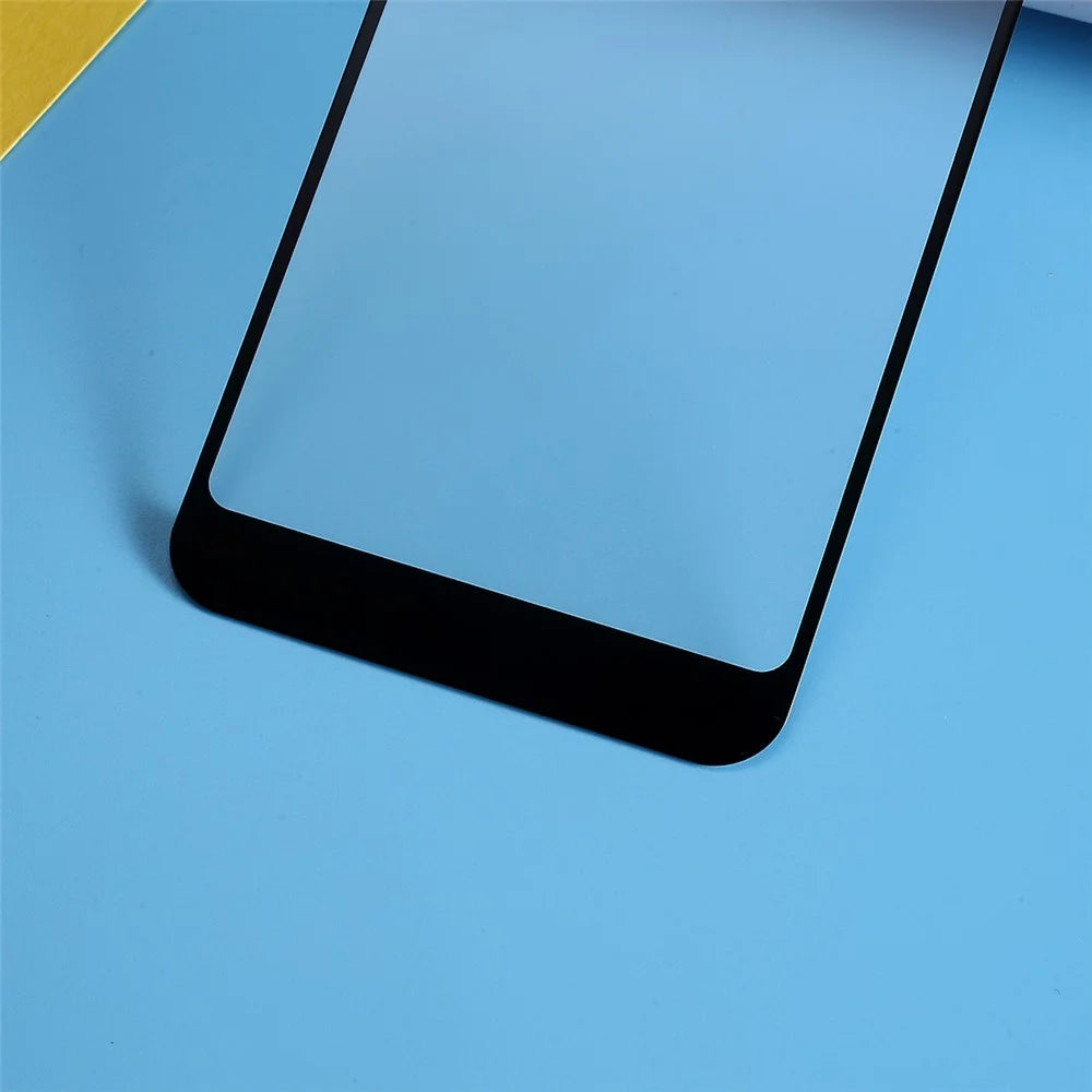 Silk Printing Full Size Tempered Glass Screen Protector (Full Glue) for Google Pixel 3a - 3