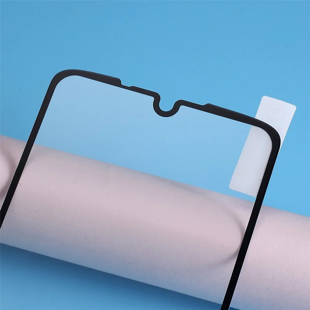 Silk Printing Tempered Glass Full Size Phone Screen Film (Full Glue) for Sony Xperia 1 - 2