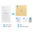 AMORUS Screen Protector for Samsung Galaxy A20e Full Screen Full Glue Silk Printing Tempered Glass Protective Film - 6