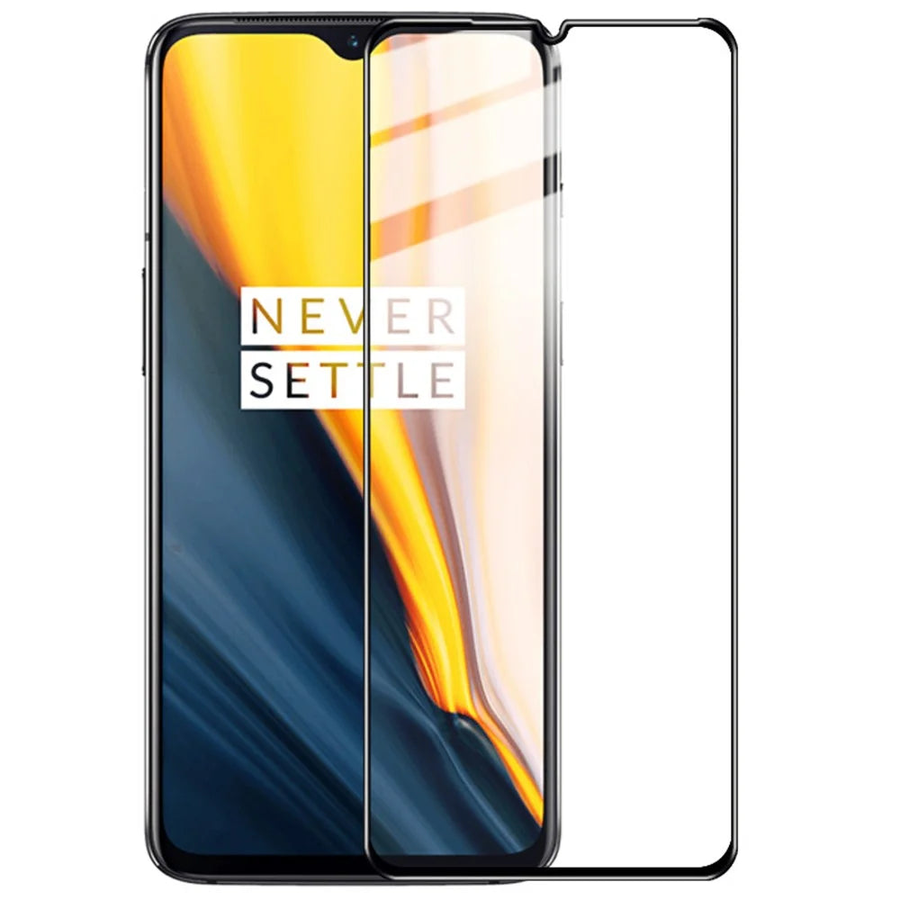 IMAK Pro+ Series Full Size Anti-explosion Tempered Glass Screen Protector for OnePlus 7 - 1