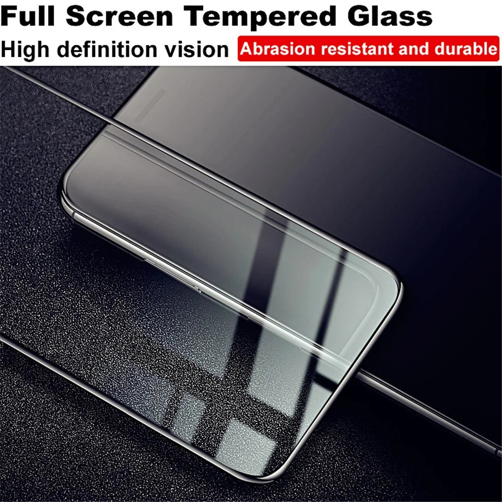 IMAK Pro+ Series Full Size Anti-explosion Tempered Glass Screen Protector for OnePlus 7 - 3