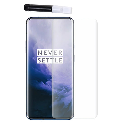RURIHAI 3D Full Glue UV Liquid Tempered Glass Screen Guard for OnePlus 7 Pro / 7T Pro - 1