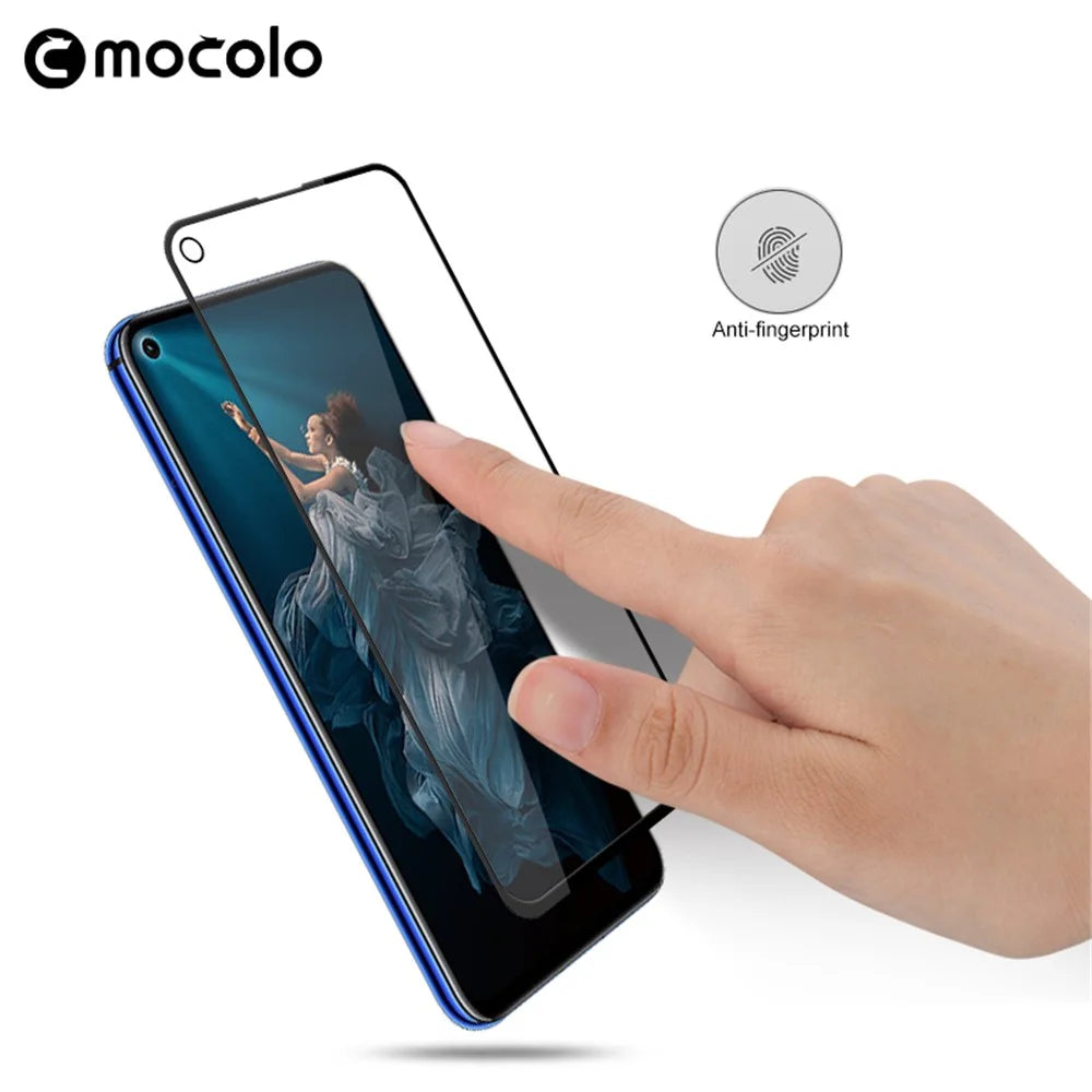 MOCOLO for Huawei Honor 20 / 20s / 20 Pro / nova 5T / Mate 30 Lite Full Screen HD Clear Silk Printing Anti-explosion Tempered Glass Protector (Full Glue) - 3