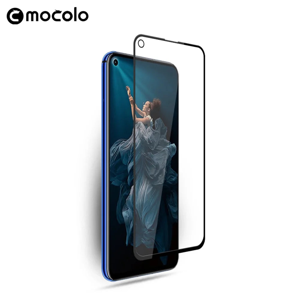 MOCOLO for Huawei Honor 20 / 20s / 20 Pro / nova 5T / Mate 30 Lite Full Screen HD Clear Silk Printing Anti-explosion Tempered Glass Protector (Full Glue) - 5
