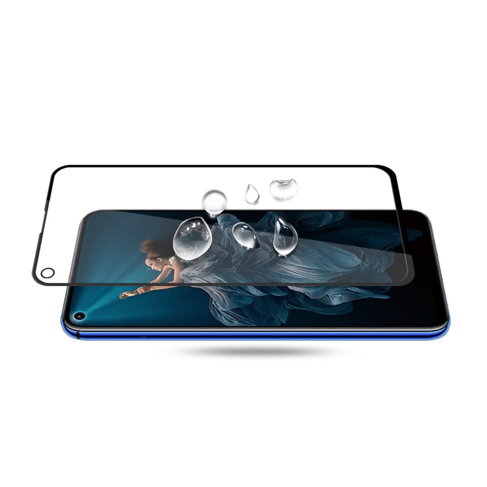 AMORUS Silk Printing Anti-explosion Tempered Glass Full Screen [Full Glue] Film for Huawei Honor 20 Pro / Huawei nova 5T 4G / Honor 20 / Mate 30 Lite - 5