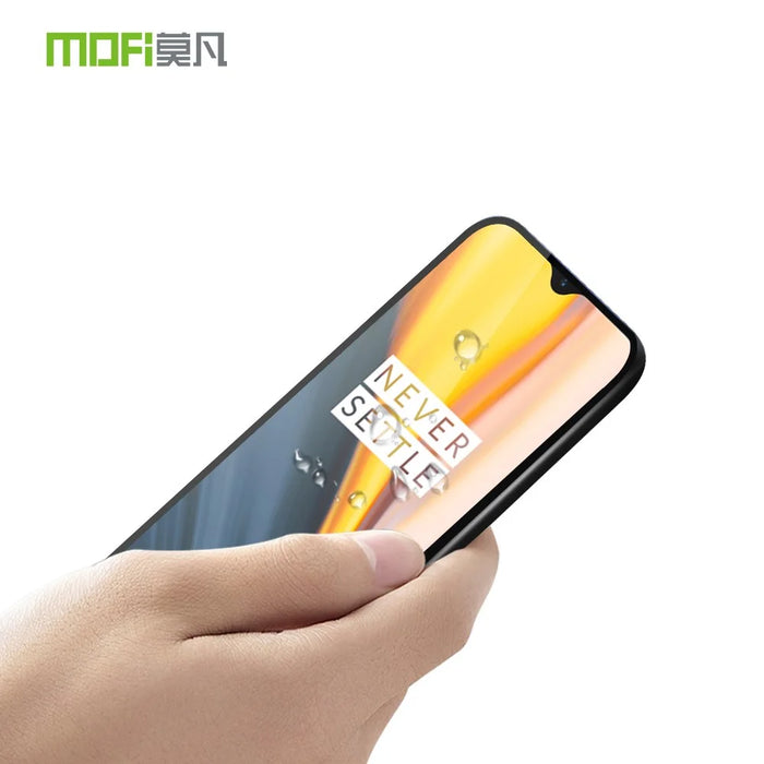 MOFI 3D Curved Complete Covering Tempered Glass Phone Screen Film for OnePlus 7 - 4