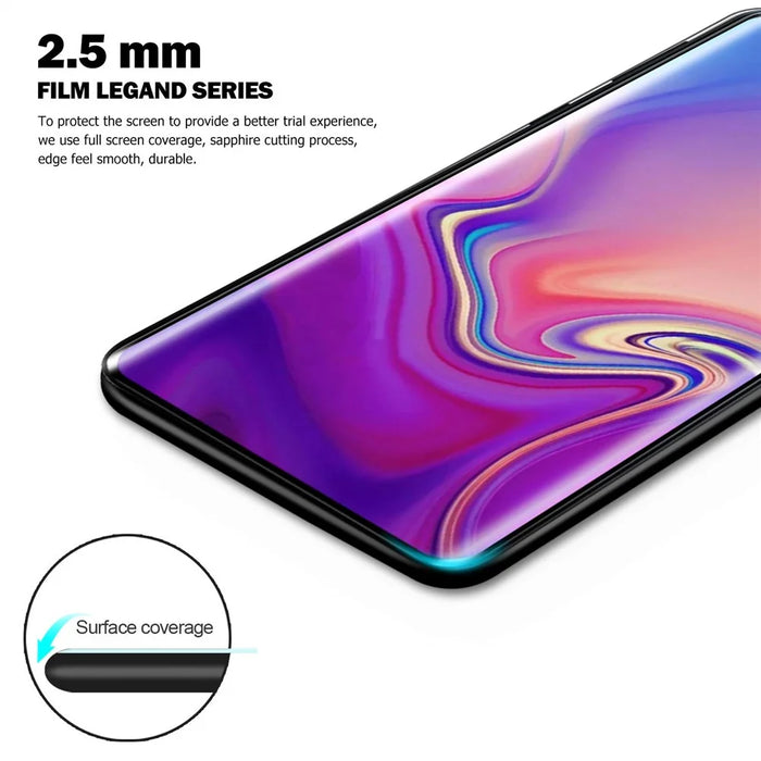 Ultra Clear 3D Tempered Glass Full Screen Protector Guard for Samsung Galaxy Note 10 Plus/Note 10 Plus 5G - 5