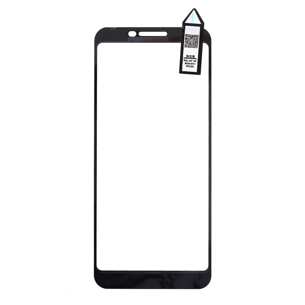 RURIHAI 0.26mm 2.5D Full Covering Silk Printing Tempered Glass Screen Film for Google Pixel 3a - 2