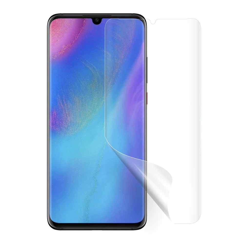 Soft PET Full Cover HD Screen Protective Film Explosion-proof for Huawei P30 Pro - Transparent - 1