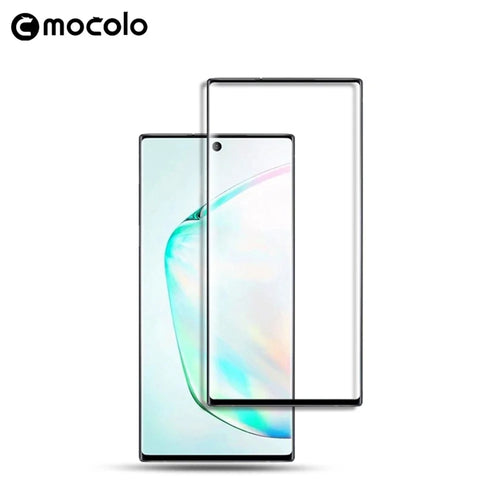 MOCOLO 3D Full Screen Curved Tempered Glass Screen Protector (Fingerprint Unlock) for Samsung Galaxy Note 10 Plus/Note 10 Plus 5G - 1