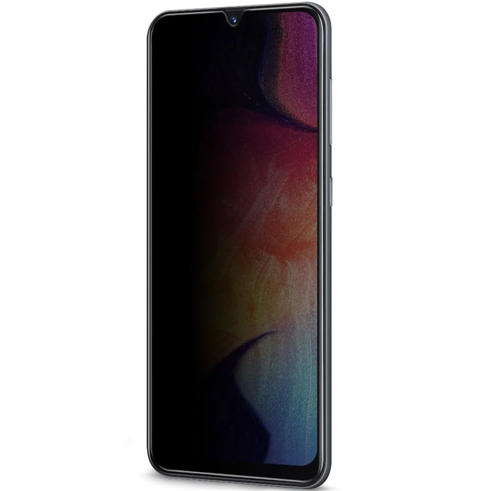 IMAK Privacy Anti-Peep 9H Tempered Glass Screen Film for Samsung Galaxy A20 / A30 / A50 / M30 / A40s - 7